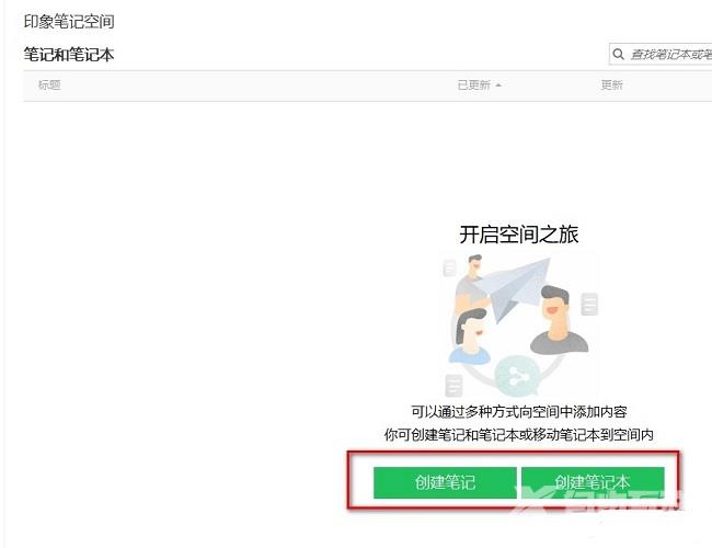印象笔记怎么创建空间