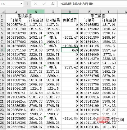 Excel函数学习之财务对账必会的几个函数（分享）